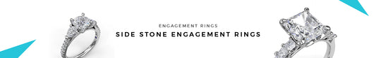 Side Stone Engagement Rings