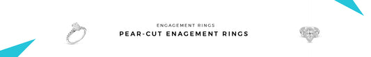 Pear-Cut Engagement Rings Eye-Catching Designs