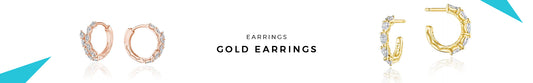 Gold Earrings for Special Moments - Perfect Gifts