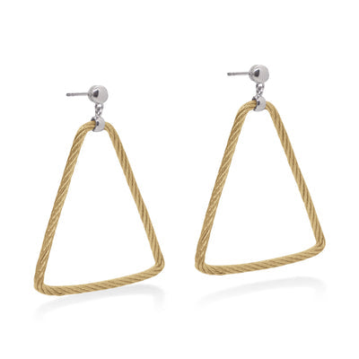 ALOR 18K Yellow Precious Metal Earring  03-37-6007-00