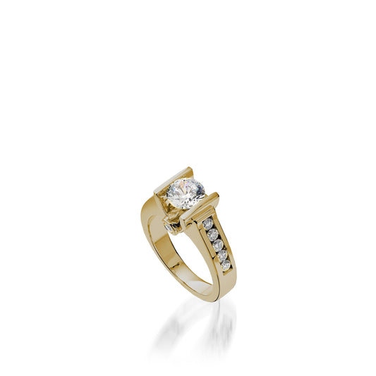 Grace White Gold Engagement Ring