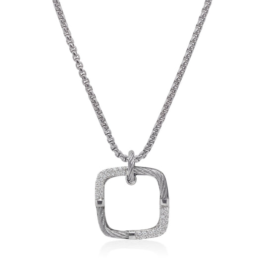 Alor Open Square Necklace