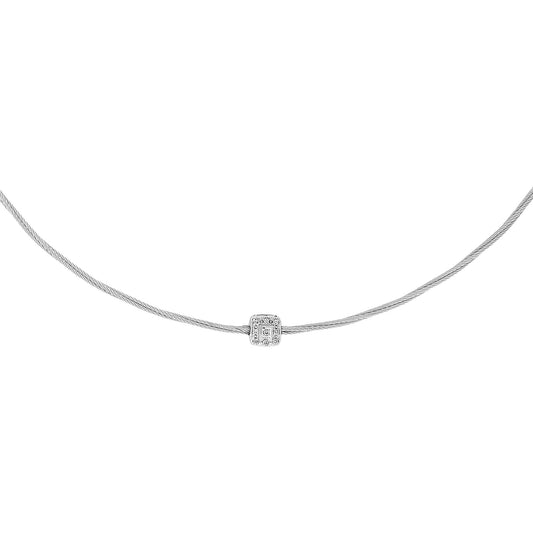 Alor Micro Cable Station Necklace