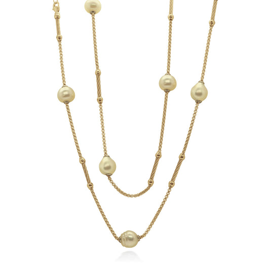 Alor Pearl Station Necklace