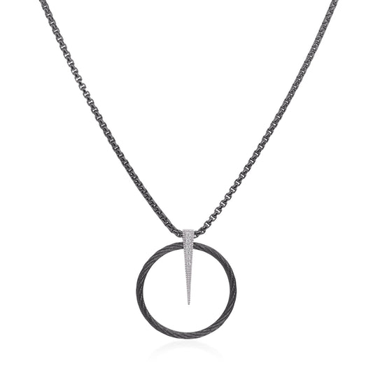 Alor Full Circle Spear Necklace