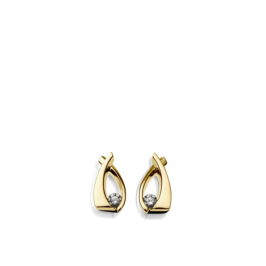 Oyster Petite Diamond Earrings