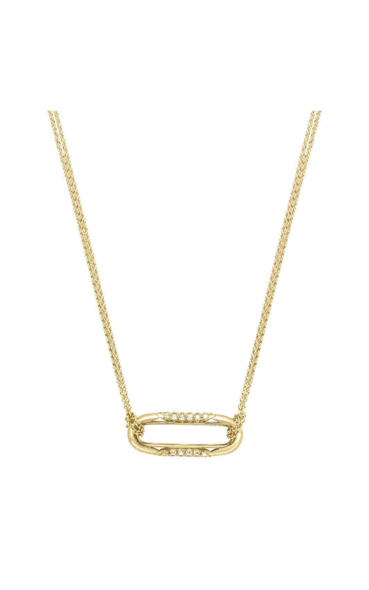 Tacori Crescent Eclipse Necklace FN667SY17