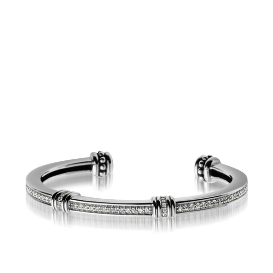 Apollo Pave Diamond Cuff Bracelet