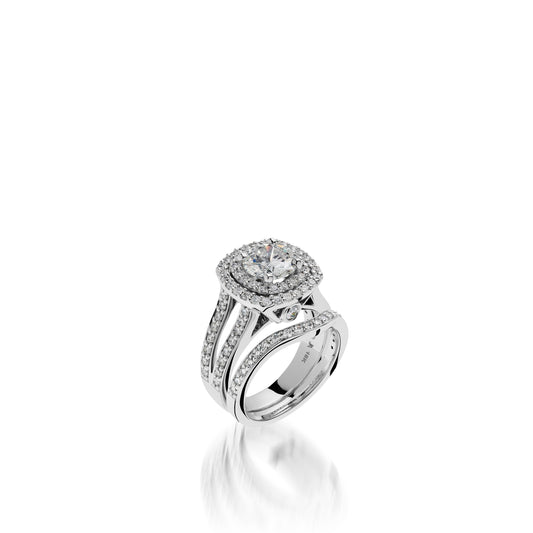 Cashmere White Gold Engagement Ring