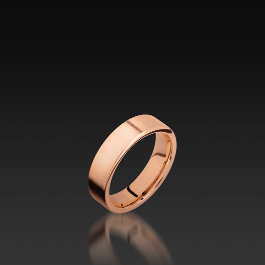 Rose Gold Flat Band