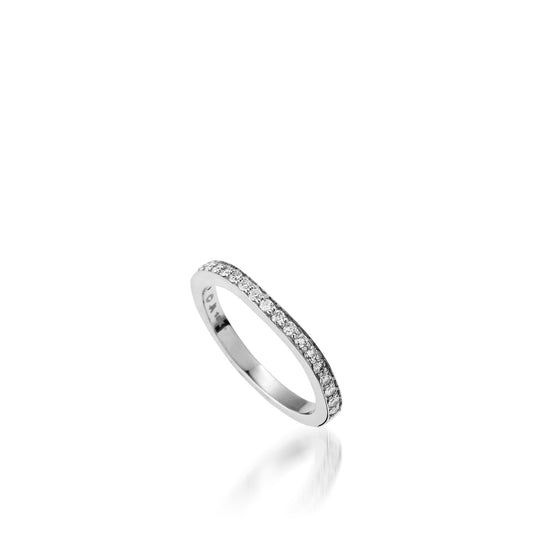 Chiffon Diamond Wedding Band