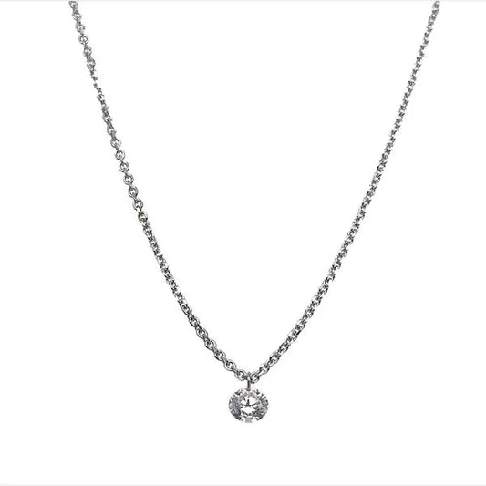 BREVANI Diamond Necklaces P10198W-18
