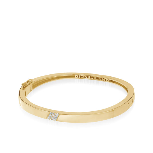 Havana Pave Diamond Cuff Bracelet