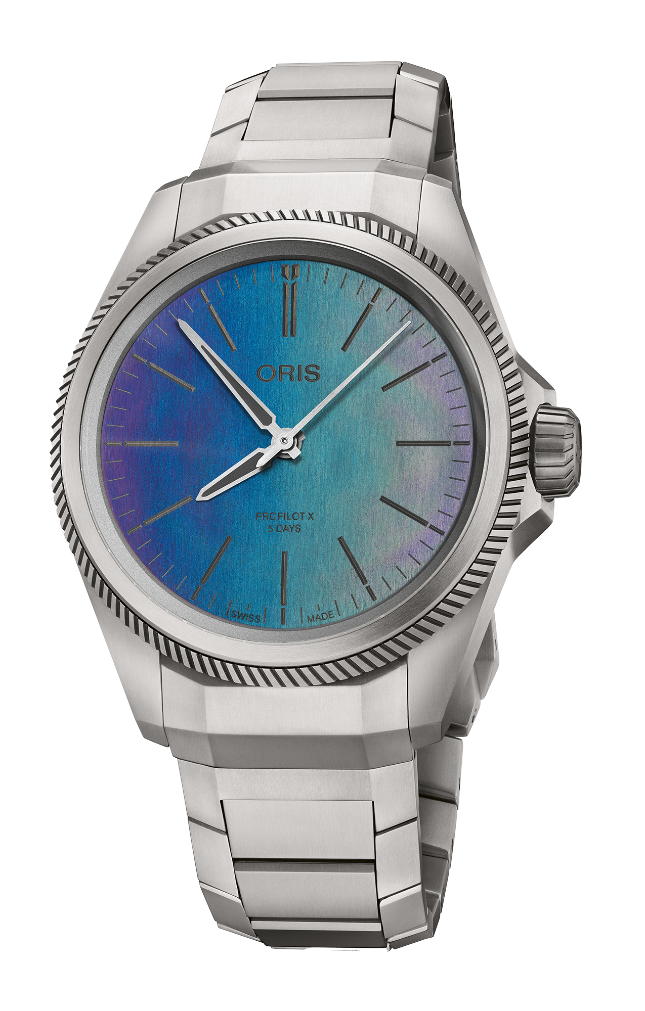 Oris ProPilot X Calibre 400 Laser Automatic Watch 01 400 7778 7150-07 7 20 01TLC