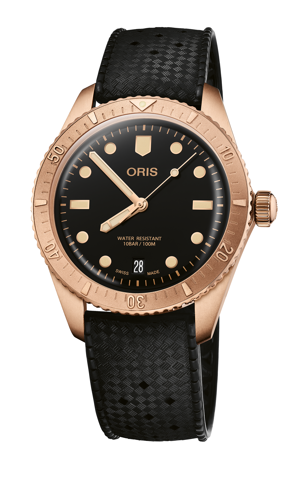 Oris Divers Sixty‑Five Date Automatic Watch 01 733 7771 3154-07 4 19 18BR