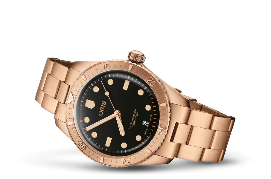 Oris Divers Sixty‑Five Date Automatic Watch 01 733 7771 3154-07 8 19 15