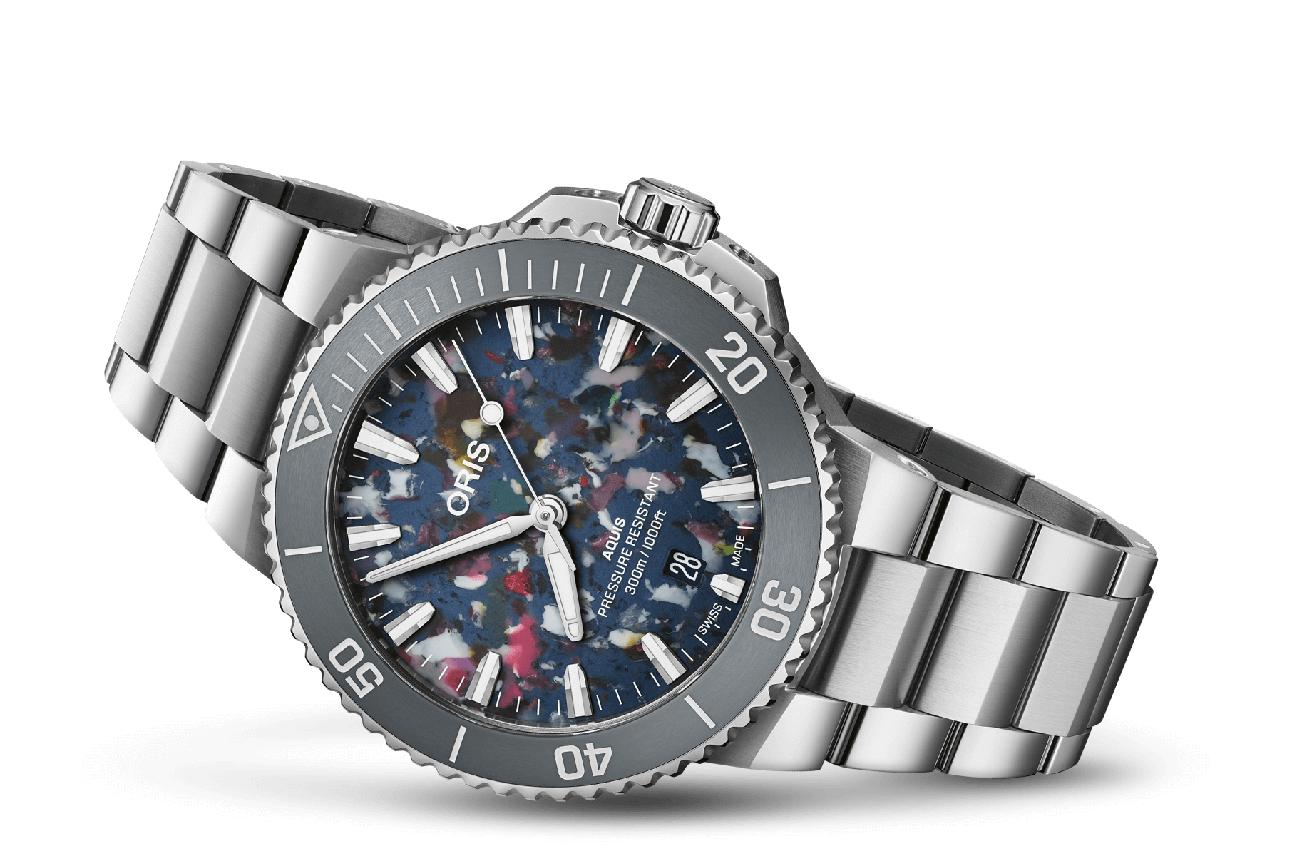 Oris Aquis Date Upcycle Automatic Watch 01 733 7787 4150-07 8 22 04PEB
