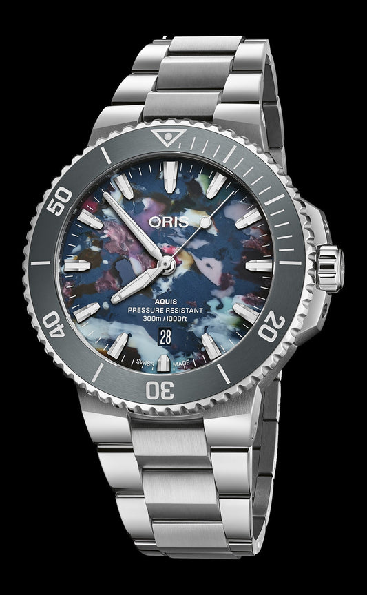 Oris Aquis Date Upcycle Automatic Watch 01 733 7789 4150-07 8 23 04PEB