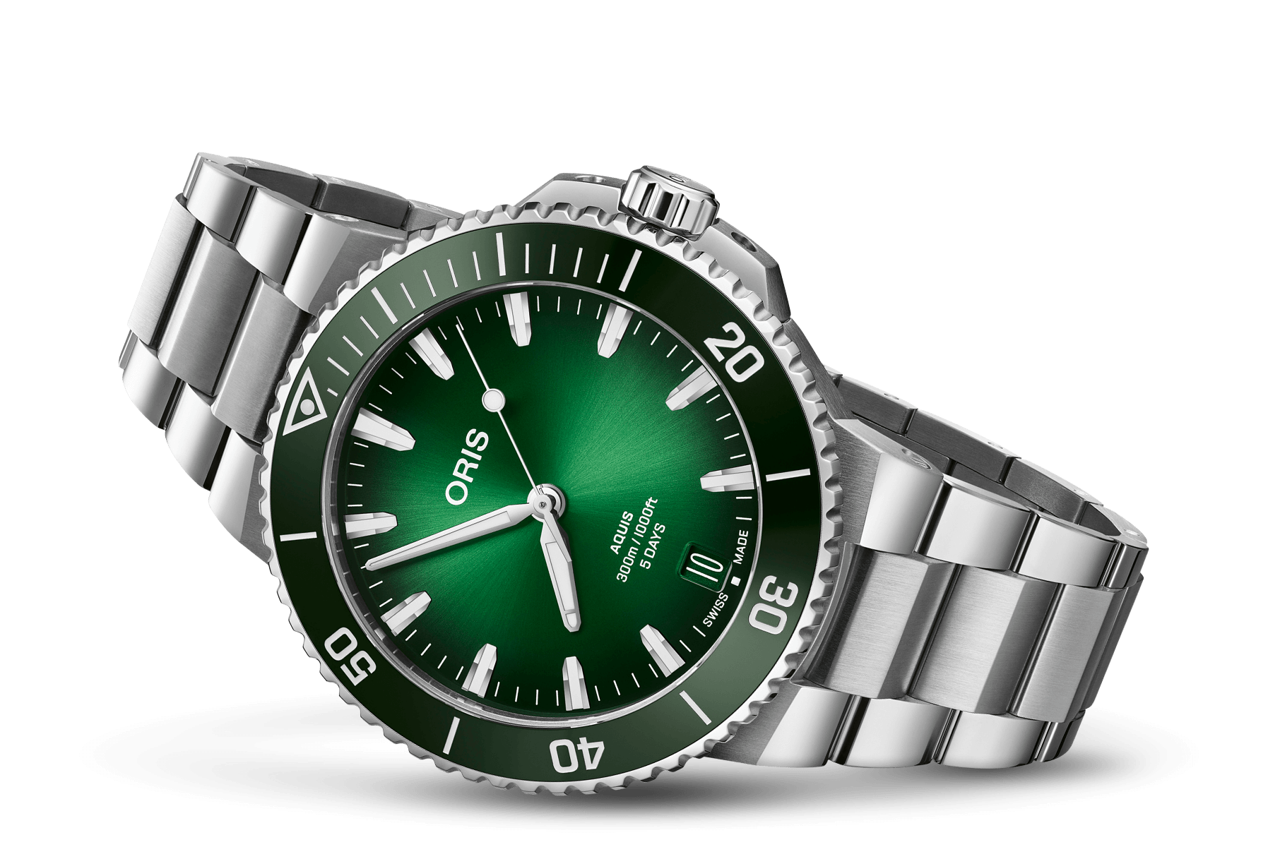 Oris Aquis Date Calibre 400 Automatic Watch 01 400 7790 4157-07 8 23 02PEB