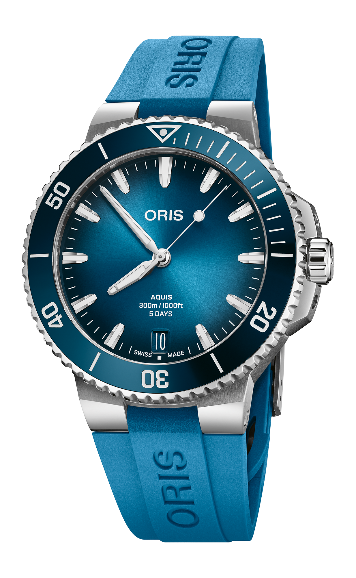 Oris Aquis Date Calibre 400 Automatic Watch 01 400 7790 4135-07 4 23 45EB