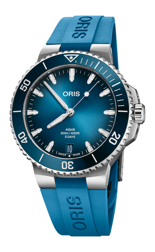 Oris Aquis Date Calibre 400 Automatic Watch 01 400 7790 4135-07 4 23 45EB
