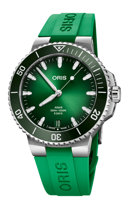 Oris Aquis Date Calibre 400 Automatic Watch 01 400 7790 4157-07 4 23 47EB