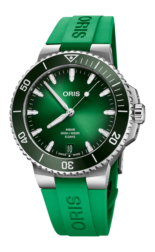 Oris Aquis Date Calibre 400 Automatic Watch 01 400 7790 4157-07 4 23 47EB