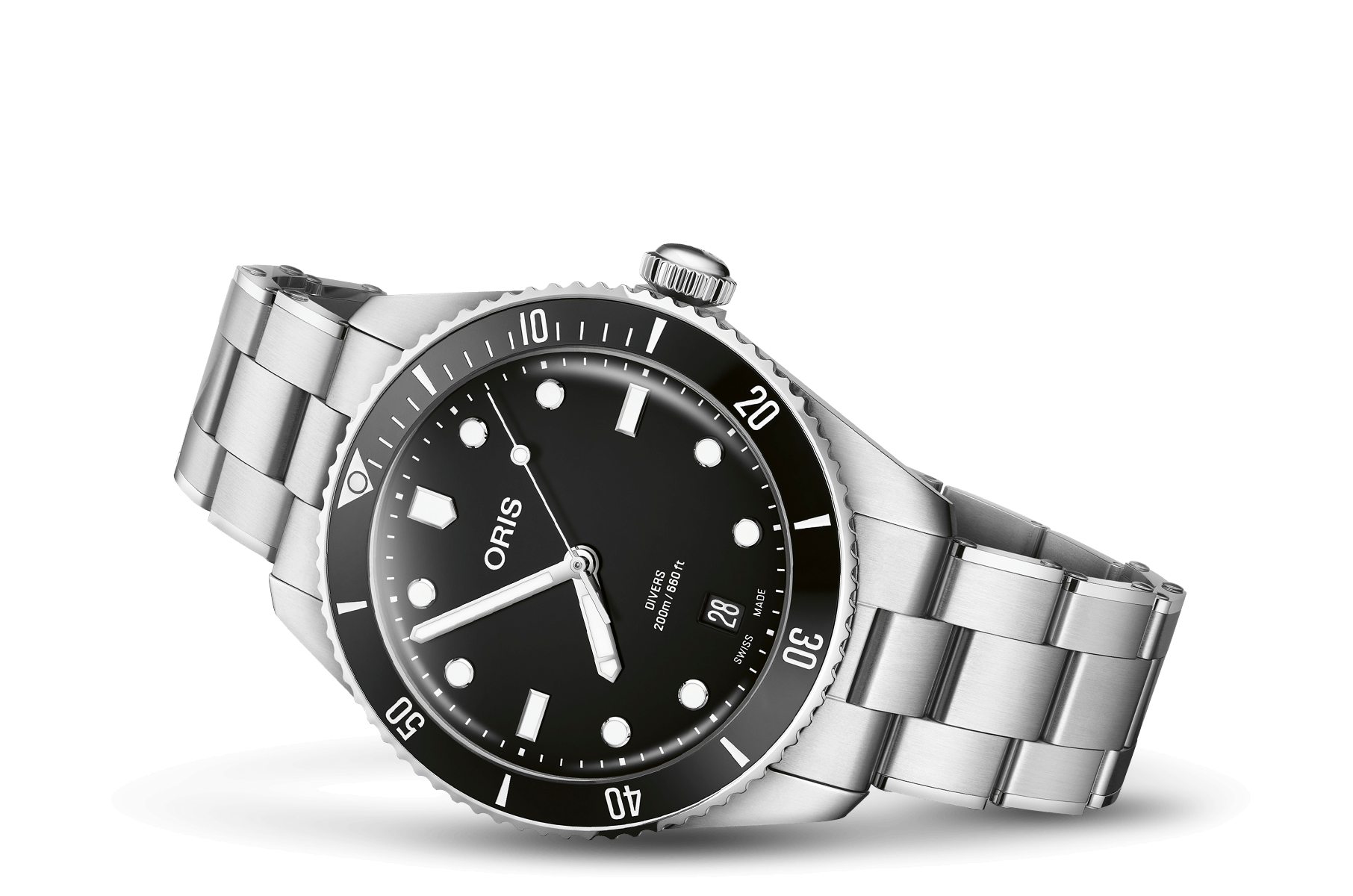 Oris Divers Date Automatic Watch 01 733 7795 4054-Set