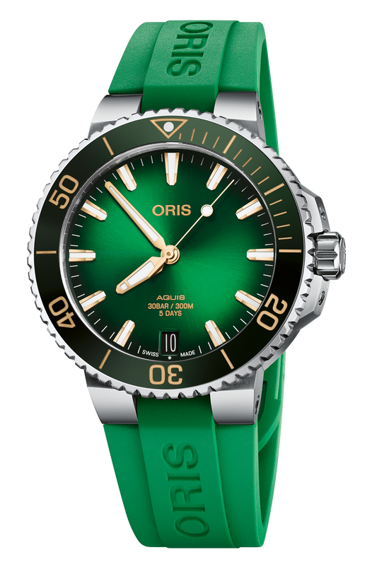 Oris Aquis Date Calibre 400 Automatic Watch 01 400 7769 4127-07 4 22 77FC