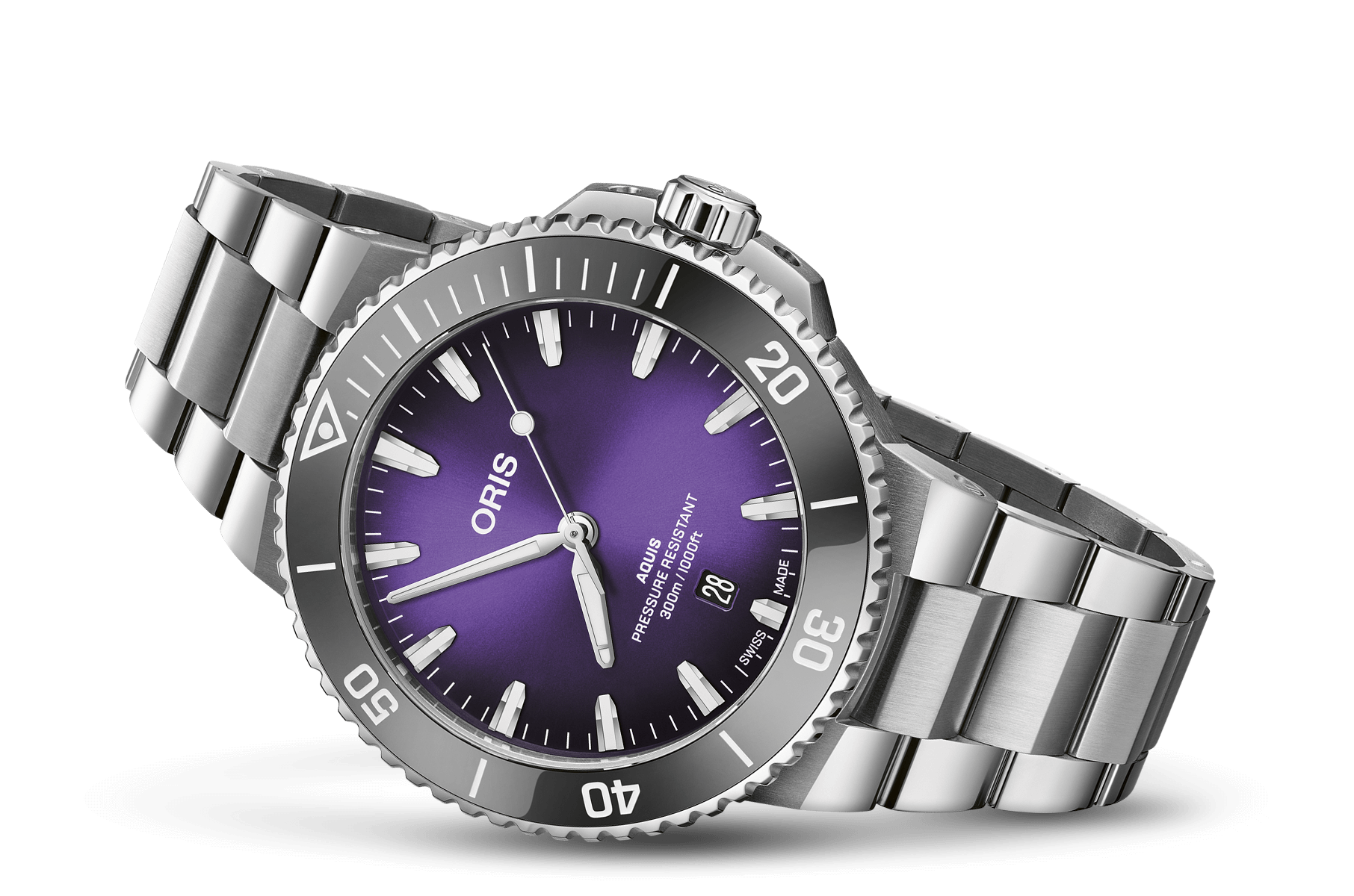 Oris Aquis Date Taste of Summer Automatic Watch 01 733 7789 4158-07 8 23 04PEB
