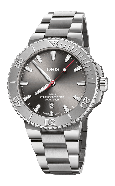 Oris Aquis Date Relief Automatic Watch 01 733 7789 4153-07 8 23 04PEB