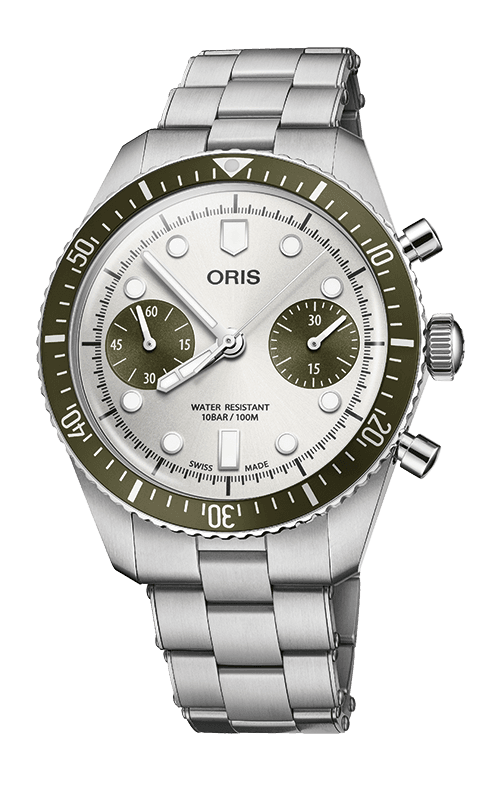 Oris Divers Sixty‑Five Chronograph Automatic Watch 01 771 7791 4051-07 8 20 18
