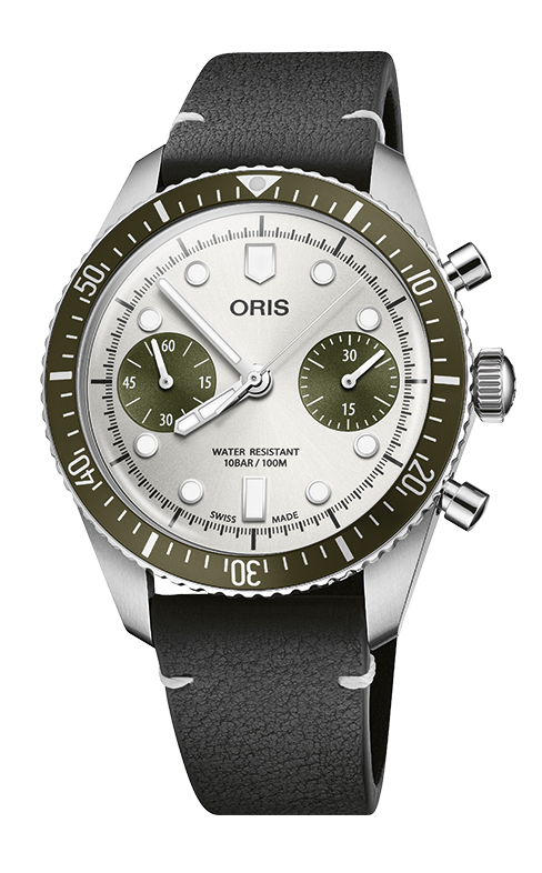 Oris Divers Sixty‑Five Chronograph Automatic Watch 01 771 7791 4051-07 6 20 01