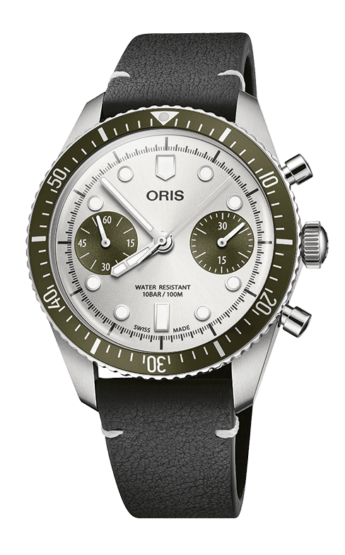 Oris Divers Sixty‑Five Chronograph Automatic Watch 01 771 7791 4051-07 6 20 01