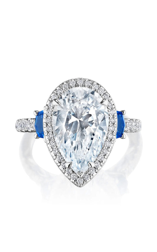 Tacori Dantela Engagement Ring 269322PS14X9BS