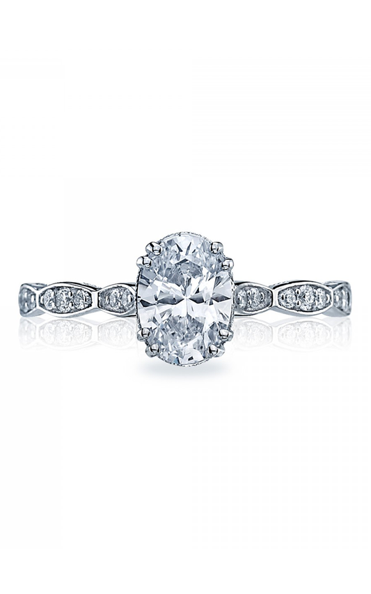 Tacori Sculpted Crescent Engagement Ring 57-2OV75X55