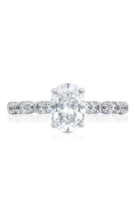 Tacori Petite Crescent Engagement Ring HT2558OV8X6