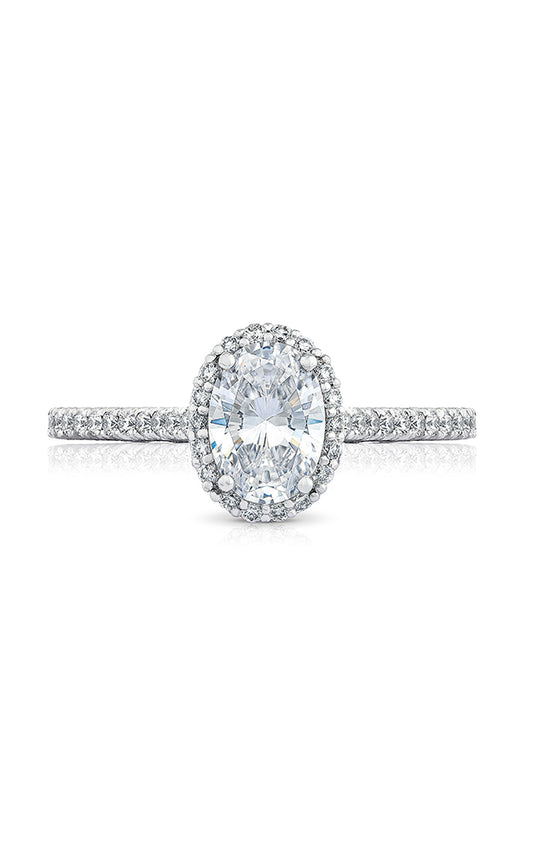 Tacori Petite Crescent Engagement Ring HT254715OV75X55