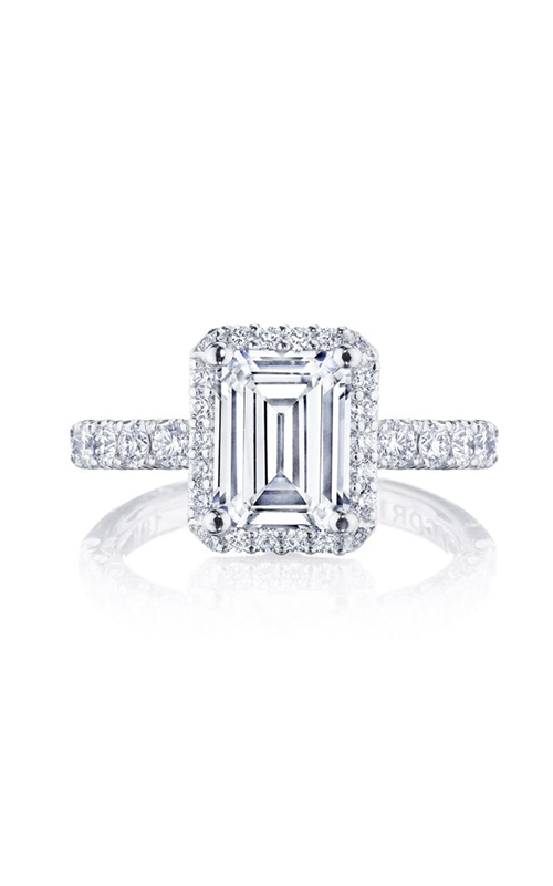 Tacori Petite Crescent Engagement Ring HT257225EC85X65W