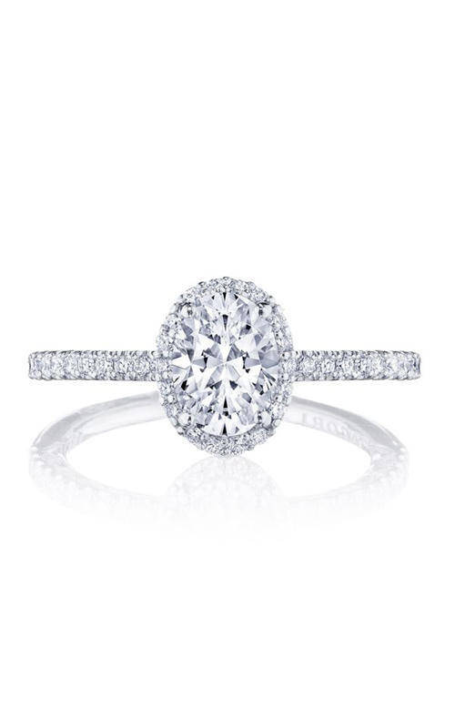 Tacori Petite Crescent Engagement Ring HT257215OV75X55W