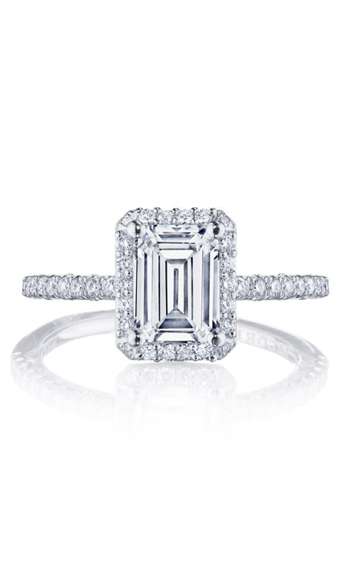 Tacori Petite Crescent Engagement Ring HT257215EC75X55W