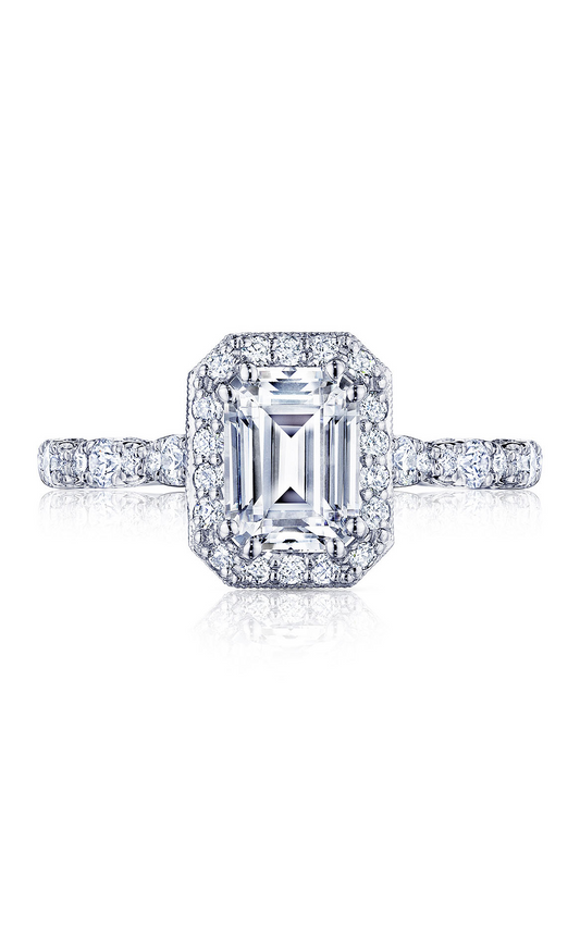 Tacori Petite Crescent Engagement Ring HT2560EC75X55