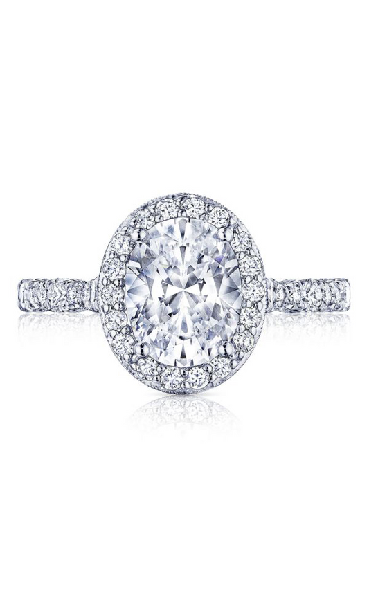 Tacori Petite Crescent Engagement Ring HT2560OV9X7