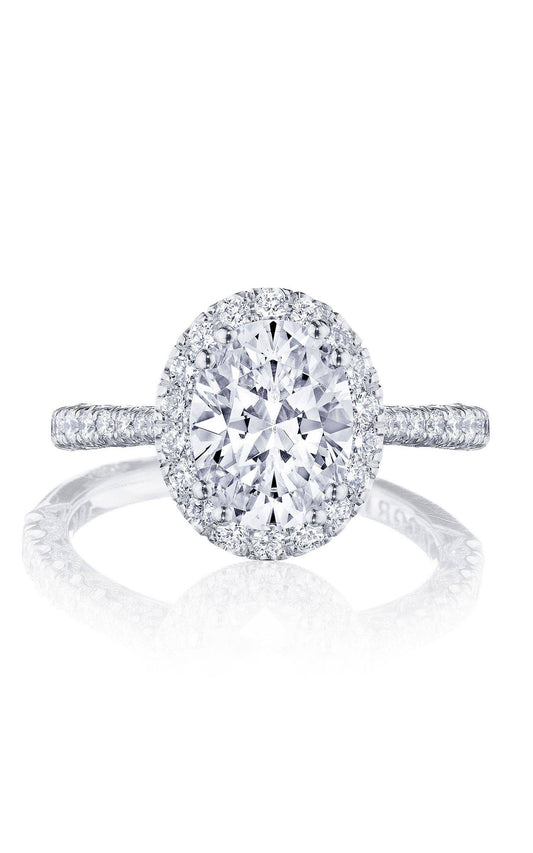 Tacori Petite Crescent Engagement Ring HT2571OV9X7