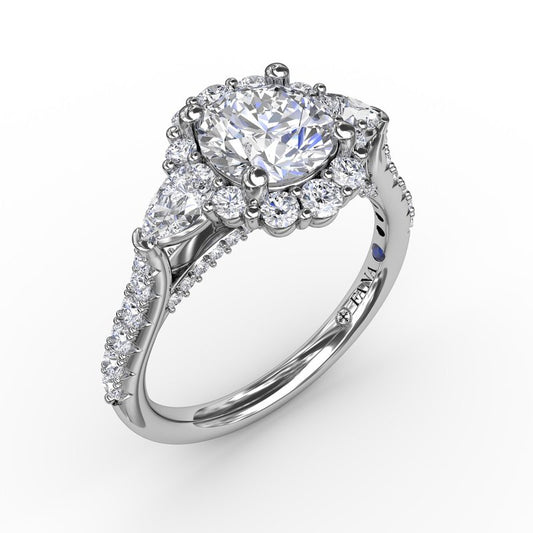 fana-three-stone-diamond-halo-engagement-ring-with-pear-shape-side-stones-s3231