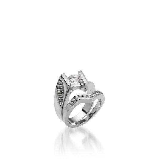 Episode White Gold Engagement Ring