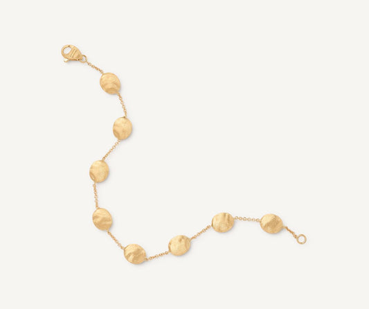 Bracelet with oval elements