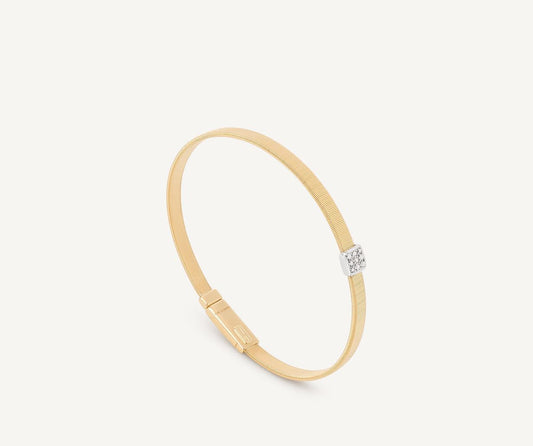 Diamond pav bangle bracelet