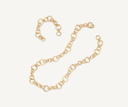 Double clasp link necklace