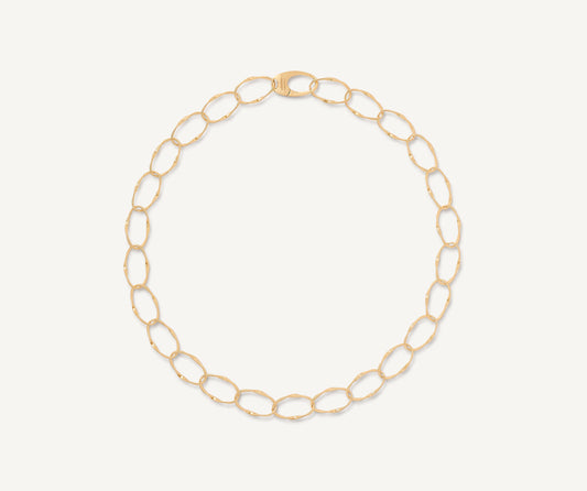 Yellow gold necklace